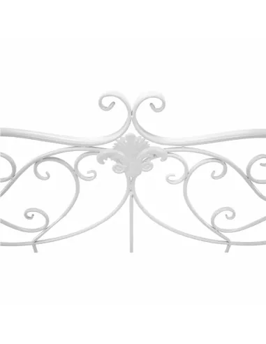 Bancă de grădină ETELIA NEW, exterior, 131 x 48 x 86 cm, Metal | MobilaOK