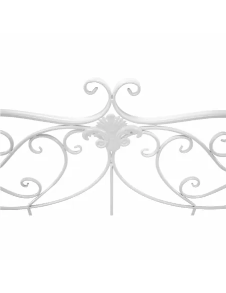 Bancă de grădină ETELIA NEW, exterior, 131 x 48 x 86 cm, Metal | MobilaOK