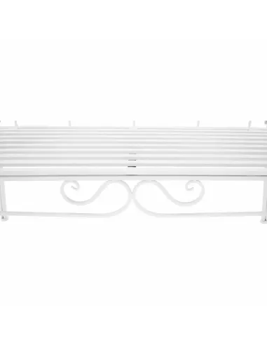 Bancă de grădină ETELIA NEW, exterior, 131 x 48 x 86 cm, Metal | MobilaOK