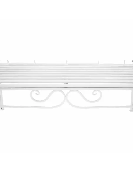 Bancă de grădină ETELIA NEW, exterior, 131 x 48 x 86 cm, Metal | MobilaOK