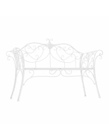 Bancă de grădină ETELIA NEW, exterior, 131 x 48 x 86 cm, Metal | MobilaOK