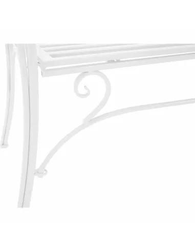 Bancă de grădină ETELIA NEW, exterior, 131 x 48 x 86 cm, Metal | MobilaOK