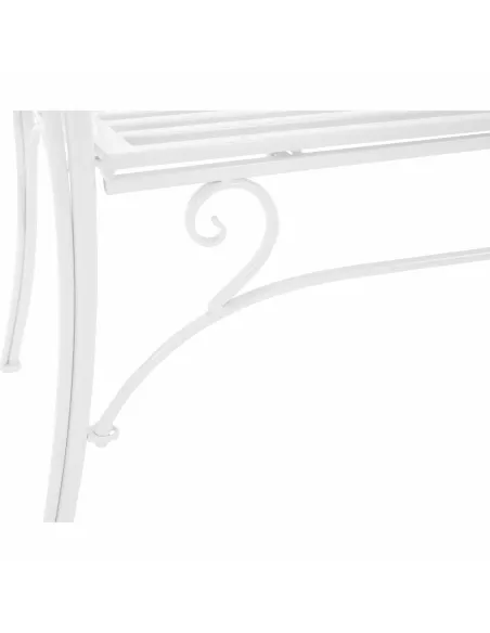 Bancă de grădină ETELIA NEW, exterior, 131 x 48 x 86 cm, Metal | MobilaOK