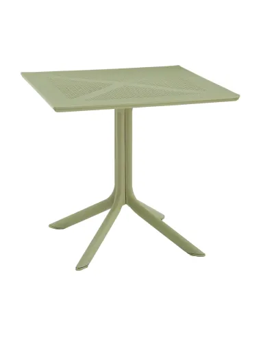 Masă de grădină DENTON NEW, exterior/interior, 79.5x79.5x74.5 cm, Plastic | MobilaOK