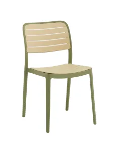 Scaun stivuibil, verde/bej, KARDOS TYP 1 | MobilaOK