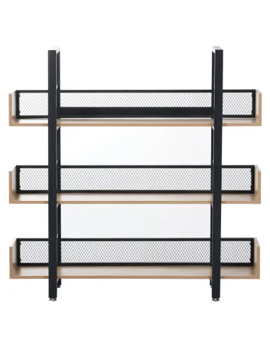 Raft KILIS NEW, living/dormitor/birou, 120x30x120 cm, PAL melaminat și metal | MobilaOK