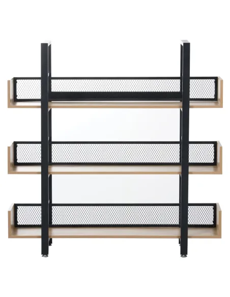 Raft KILIS NEW, living/dormitor/birou, 120x30x120 cm, PAL melaminat și metal | MobilaOK