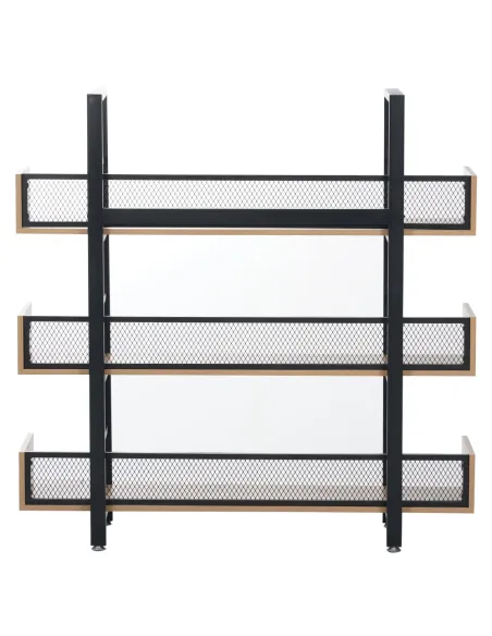 Raft KILIS NEW, living/dormitor/birou, 120x30x120 cm, PAL melaminat și metal | MobilaOK