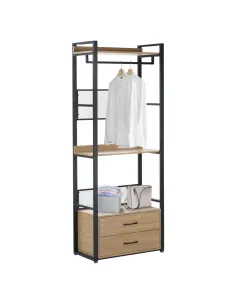 Etajeră KILOS NEW, living/birou, 80x40x200 cm, PAL/Oțel | MobilaOK