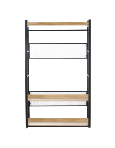 Etajeră KILOS NEW TIP 2 pentru living, 120x40x200 cm, PAL și oțel | MobilaOK