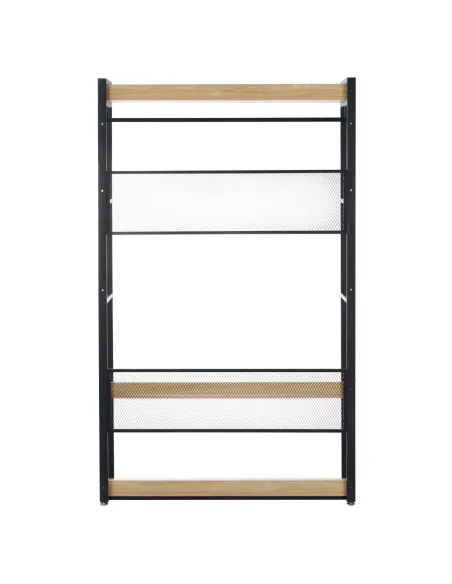 Etajeră KILOS NEW TIP 2 pentru living, 120x40x200 cm, PAL și oțel | MobilaOK
