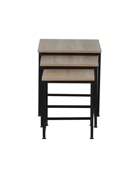 Măsuțe de cafea KASTLER 2 NEW TYP 3, living, 40x40x42 cm, PAL/Metal | MobilaOK