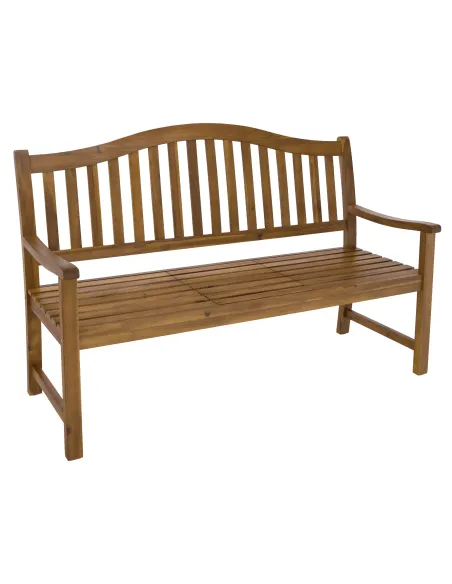 Bancă de Grădină TAIMA, set exterior, 150x64x104 cm, lemn de salcâm | MobilaOK
