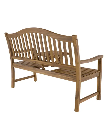 Bancă de Grădină TAIMA, set exterior, 150x64x104 cm, lemn de salcâm | MobilaOK