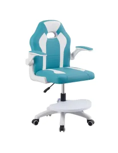 Scaun birou RAMIL NEW, home office, 59x53x87-97 cm, piele ecologica/plastic | MobilaOK