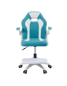 Scaun birou RAMIL NEW, home office, 59x53x87-97 cm, piele ecologica/plastic | MobilaOK 2