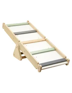 Triunghi Pikler OPRIN, cameră copii, 68.5x132x60 cm, lemn masiv de pin | MobilaOK 2