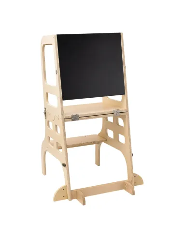 Turn de învățare Montessori MAGAN, camera copiilor, 57.5x64x91.2 cm, lemn de pin | MobilaOK