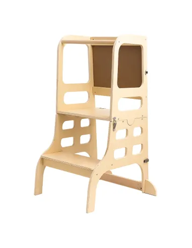 Turn de învățare Montessori MAGAN, camera copiilor, 57.5x64x91.2 cm, lemn de pin | MobilaOK