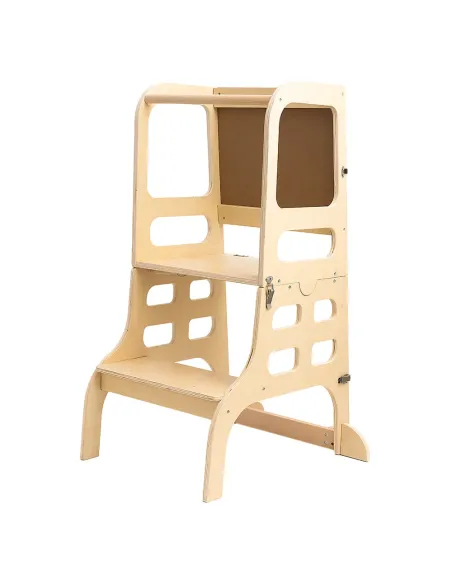 Turn de învățare Montessori MAGAN, camera copiilor, 57.5x64x91.2 cm, lemn de pin | MobilaOK