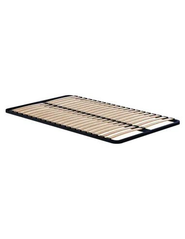 Somieră KONDELA, dormitor, 120x200, metal și lemn | MobilaOK