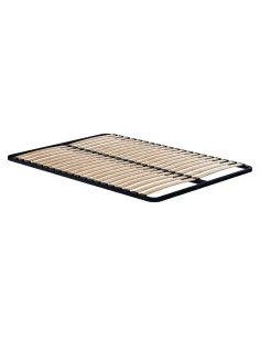 Somieră, SOMIERĂ METALIC 2 NEW, dormitor, 140x200, metal și lemn, KONDELA | MobilaOK 2