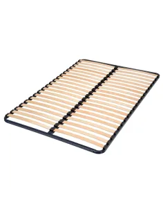 Somieră, SOMIERĂ METALIC 2 NEW, dormitor, 160x200, metal și lemn | MobilaOK