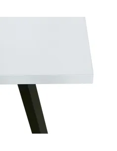 Măsuță de cafea BERTEL, living, 100x50x47 cm, MDF laminat/Metal | MobilaOK 2
