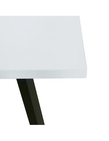 Măsuță de cafea BERTEL, living, 100x50x47 cm, MDF laminat/Metal | MobilaOK