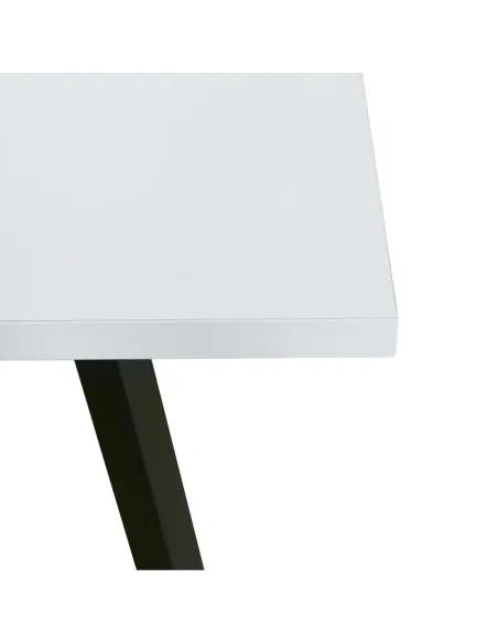 Măsuță de cafea BERTEL, living, 100x50x47 cm, MDF laminat/Metal | MobilaOK