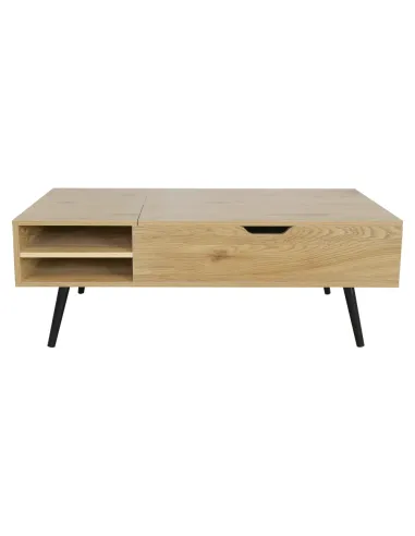 Masă de cafea ARALYN living 110x50x40/54 cm PAL și metal | MobilaOK