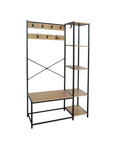 Umeraș BERDY, hol/antreu, 110x40x180 cm, PAL melaminat și metal | MobilaOK