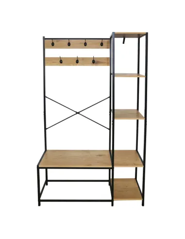 Umeraș BERDY, hol/antreu, 110x40x180 cm, PAL melaminat și metal | MobilaOK