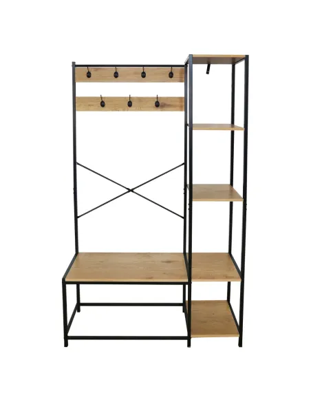 Umeraș BERDY, hol/antreu, 110x40x180 cm, PAL melaminat și metal | MobilaOK