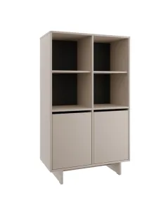 Comodă STANDO STD03 pentru dormitor/hol, 80x40x134 cm, PAL melaminat | MobilaOK