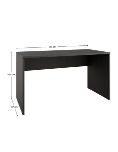 Masă PC ADP03, birou, 137x67x75.5 cm, PAL melaminat | MobilaOK 2