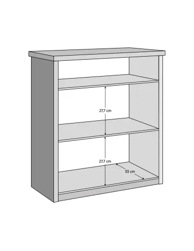 Comodă ADAPO ADP04 pentru dormitor, 67x40x75.5 cm, PAL melaminat | MobilaOK