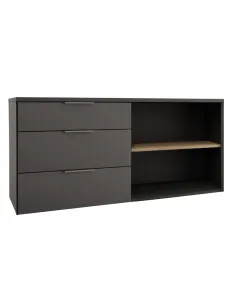 Comodă ADAPO ADP05 pentru dormitor/hol, 130x40x60.3 cm, PAL melaminat | MobilaOK