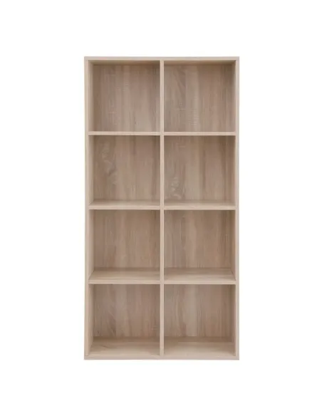 Raft, SANDE, living/dormitor/birou, 59.5x28.5x119 cm, PAL înfoliat stejar | MobilaOK