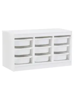 Organizator, TRIMAL, depozitare jucării/birou, 99x44x55 cm, MDF/plastic | MobilaOK