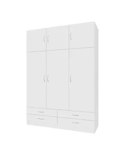 Dulap GERI NEW pentru dormitor, 135.1x54.6x194 cm, PAL melaminat | MobilaOK