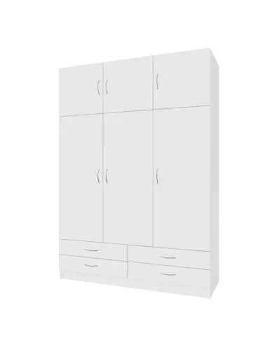 Dulap GERI NEW pentru dormitor, 135.1x54.6x194 cm, PAL melaminat | MobilaOK