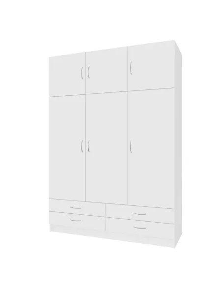 Dulap GERI NEW pentru dormitor, 135.1x54.6x194 cm, PAL melaminat | MobilaOK