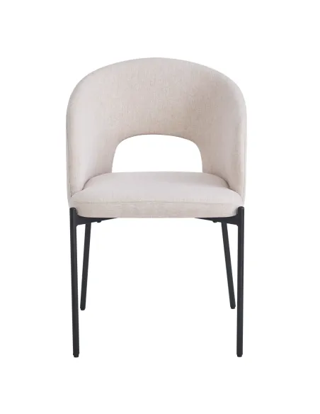 Scaun LONKA pentru living, 51x57x77 cm, Textil/Metal | MobilaOK