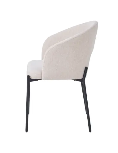 Scaun LONKA pentru living, 51x57x77 cm, Textil/Metal | MobilaOK