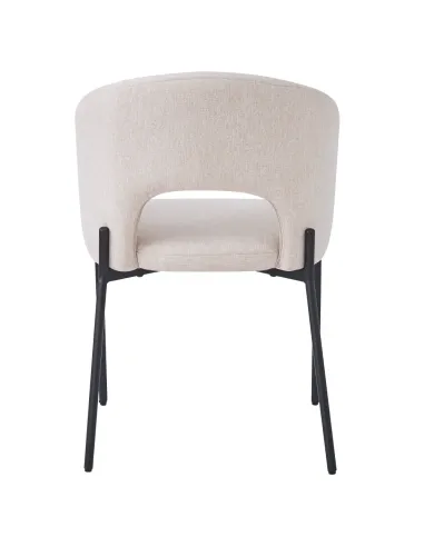 Scaun LONKA pentru living, 51x57x77 cm, Textil/Metal | MobilaOK