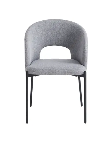 Scaun LONKA pentru sufragerie, 51x57x77 cm, Ţesătură/Metal | MobilaOK