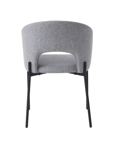 Scaun LONKA pentru sufragerie, 51x57x77 cm, Ţesătură/Metal | MobilaOK