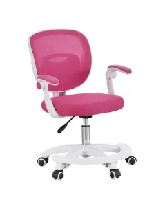 Scaun pivotant TRIXI TYP 2 pentru birou, 59x50x81-91 cm, plasă și plastic | MobilaOK
