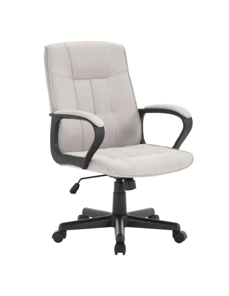 Scaun de birou, LANDIS, birou, 61x68x95-105 cm, ţesătură/plastic | MobilaOK